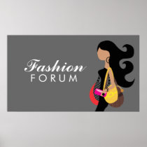 311 Fashionista Purses Banner Posters