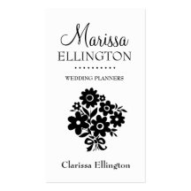 311-FLOWER BOUQUET BUSINESS CARD TEMPLATE