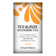 311- FRESHTASTIC ORANGE BUSINESS CARD