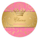 311-Golden diVine Sticker Strawberry Brulee