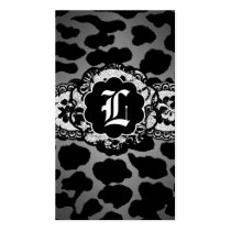 311-GRAY STORM LEOPARD & LACE