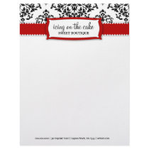 311 Icing on the Cake Cherry Letterhead