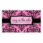 311-Icing on the Cake - Pink Liquorice Business Card Templates