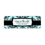 311-Icing on the Cake Something Blue Address Label