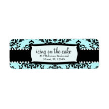 311-Icing on the Cake Something Blue Address Label