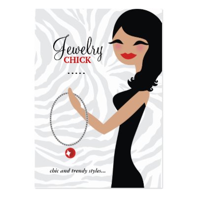 311-Jewellery Chick | Wavy Hair Black by Jill311