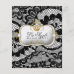 311 Lace De Luxe Ciao Bella Metallic Full Color Flyer