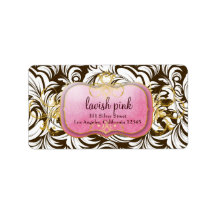 311-Lavish Pink Brown - Label