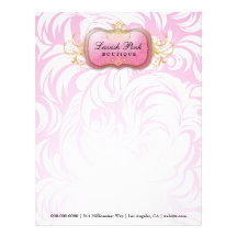 311-Lavish Pink - Letterhead | Pink Background