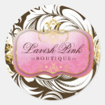 311-Lavish Pink Plate Brown | Stickers