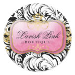 311-Lavish Pink Plate | Stickers