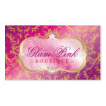 311-Lavish tacaud rose divin d'or rose du plateau  Modèles De Cartes De Visite