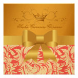 311 Lavishly Golden | Baby Shower Personalized Invite