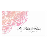 311-Le Plush Fleur - Creamy Pink Business Cards