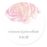 311-Le Plush Fleur - Creamy Pink Stickers