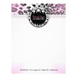 311 Leopard-Tique Pink Fade Letterhead
