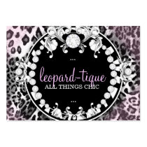 311-Leopard-Tique with Diamonds Pink Fade