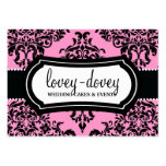 311 Lovey Dovey Damask Appointment Card Business Card Templates