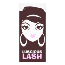 311 Luscious Lash / Hair Personalized Rack Card