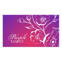 311-Lush Purple Radiance Business Card