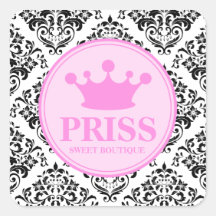 311 Miss Priss Tiara Stickers