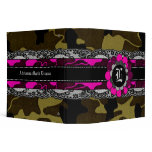 311-Monogram Camo & Flower Binder