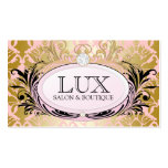311 Opulent Gold Pink Business Cards