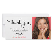 311 Ornate Thank You Photo Card