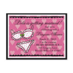 311-PINK LINGERIE INVITATION