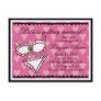 311-PINK LINGERIE INVITATION