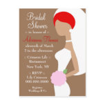 311-REDHEAD BRIDE SHOWER INVITATION