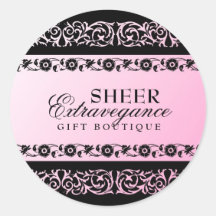 311-Sheer Extravagence Pink 2 Stickers