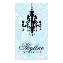 311-SKYLINE VINTAGE DAMASK BUSINESS CARD TEMPLATE