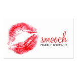 311-Smooch Red Kisses Business Cards