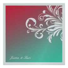 311-Swanky Swirls Trim_Turquoise Dream Metallic Invite