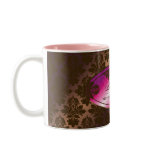 311-Sweet Blackberry Truffle Damask Mugs