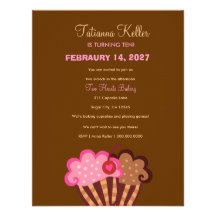 311-Sweet Cakes Invitation