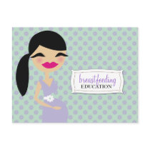 311-Sweet Mommy Breastfeeding Postcard