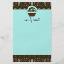 311-Swirly Sweet Turquoise Flyer