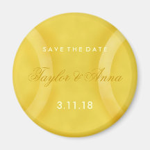 311-Tennis Lovers - Save the Date Fridge Magnet