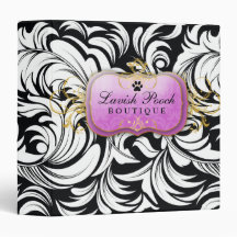 311-The Lavish Pooch Binder | Purple