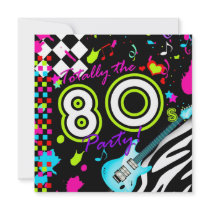 311 Totally the 80s Party - Turquoise Guitar