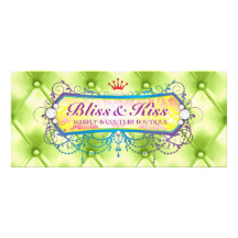 311 Tropical Bliss Lime Tuft Full Colour Rack Card