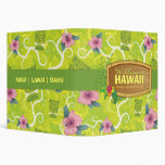 311-Tropical Tiki - Lime Green 3 Ring Binders
