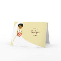311-UPDO BRIDE THANK YOU AFRICAN AMERICAN