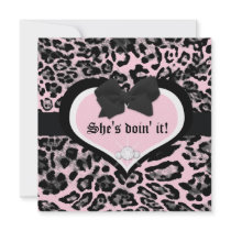 311 Wild at Heart Berry Flirt Personalized Announcement
