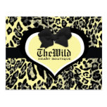 311 Wild at Heart Playful Yellow Postcards