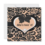 311 Wild at Heart Sexy Peach Invitations