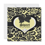 311 Wild at Heart Sweet Sixteen | Quinceanera invitations