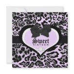 311 Wild at Heart Sweet Sixteen | Quinceanera Personalized Invite